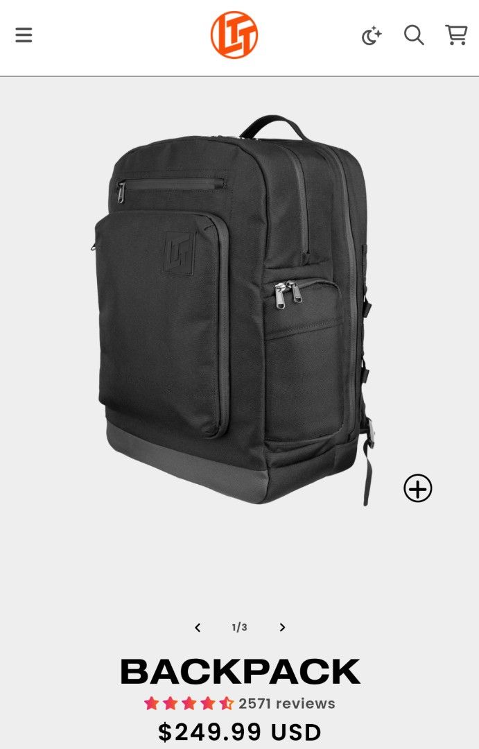 LTT backpack, Men's Fashion, Bags, Backpacks on Carousell