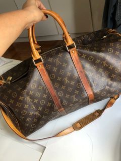 Louis Vuitton Keepall 50 Lightup, Luxury, Bags & Wallets on Carousell