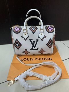 LV Speedy Damien Sequin 30, Luxury, Bags & Wallets on Carousell