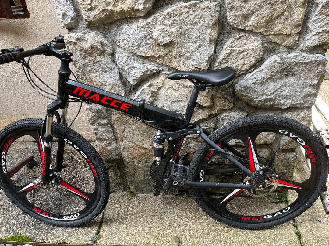 MACCE Mountain Folding Bicycles Adult