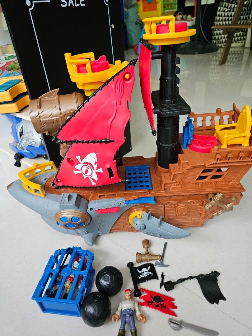 Mattel store pirate ship