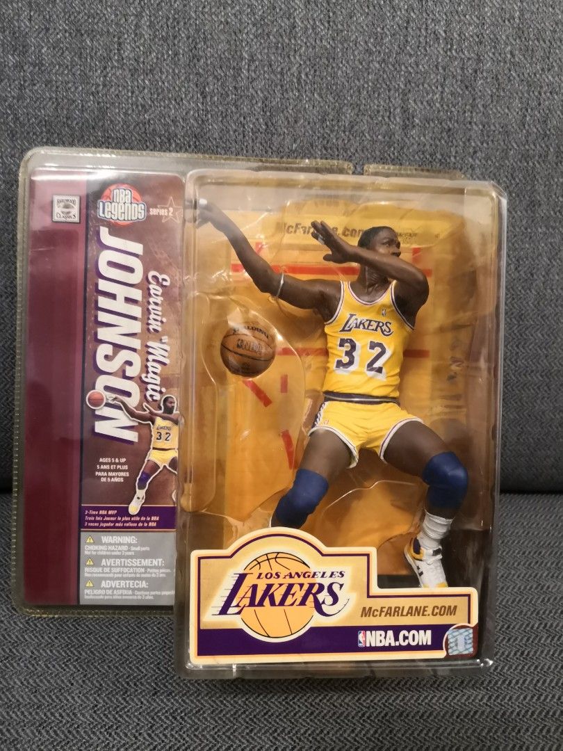Mcfarlane NBA Legends Lakers Magic Johnson, Hobbies & Toys ...