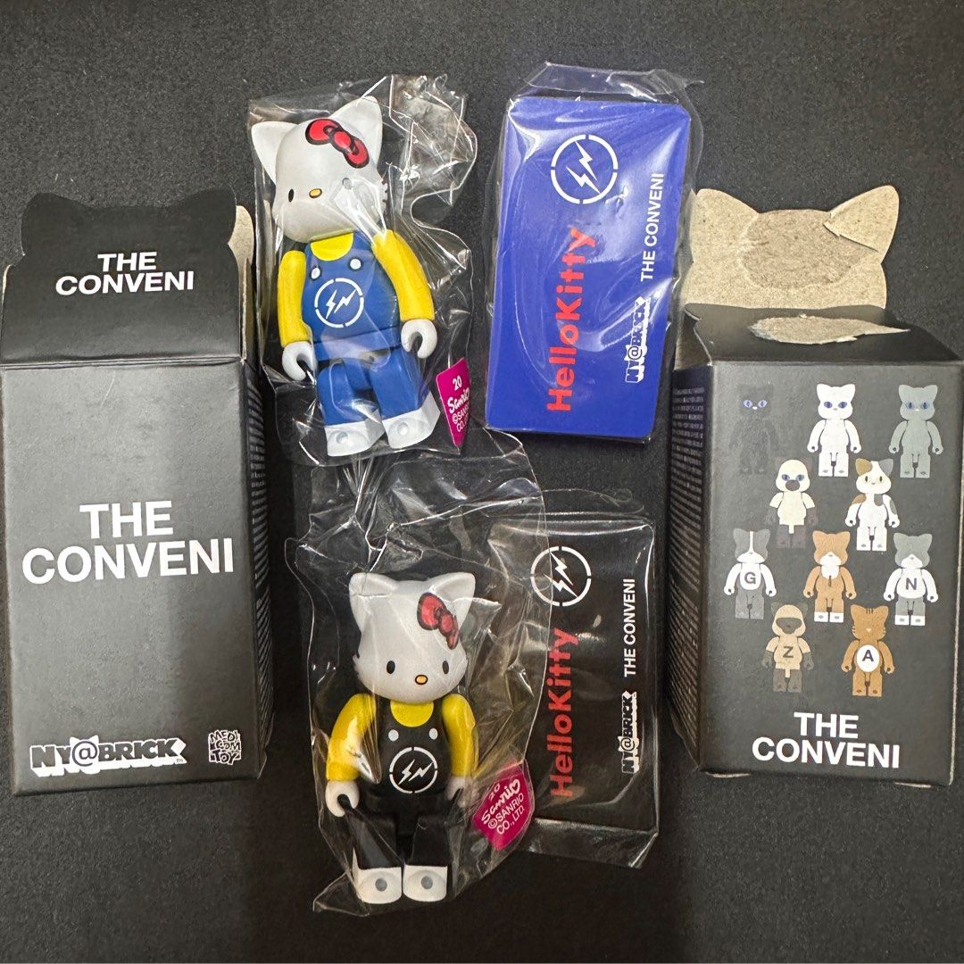NY@BRICK 400% THE CONVENI HELLO KITTY BLACK ニャブリック