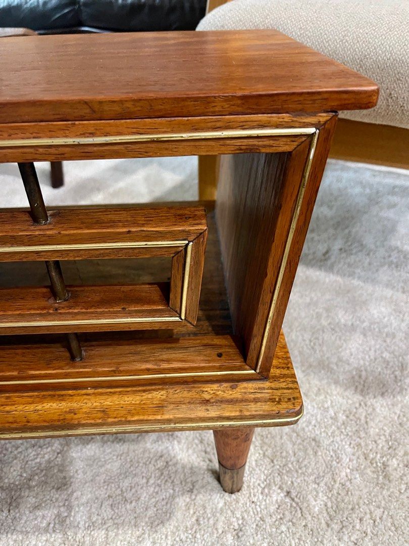 Mid Century Narra Side Table on Carousell