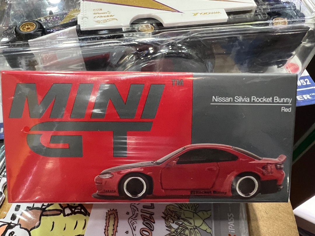 Mini GT 台灣會場限定1/64 Nissan 日產飛雞Silvia S15 Rocket Bunny