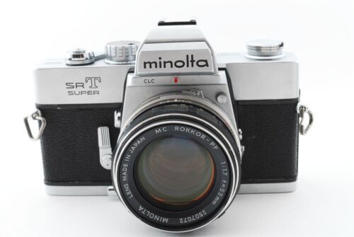 Minolta SRT Super & MC Rokkor PF 55mm f1.7, 攝影器材, 相機- Carousell