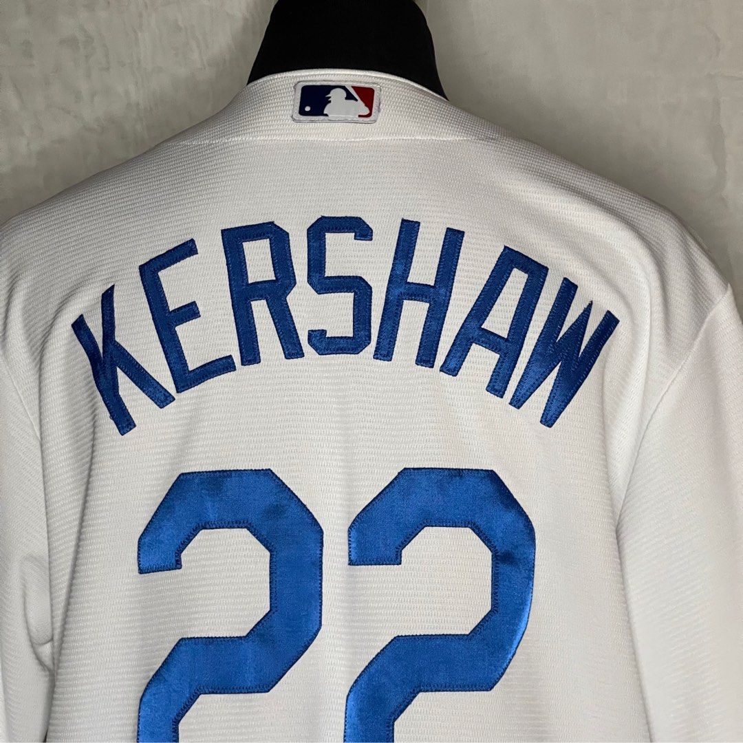 MLB KERSHAW Youth Brooklyn Dodgers Majestic Cool Base Player Jersey, Men's  Fashion, Tops & Sets, Tshirts & Polo Shirts on Carousell