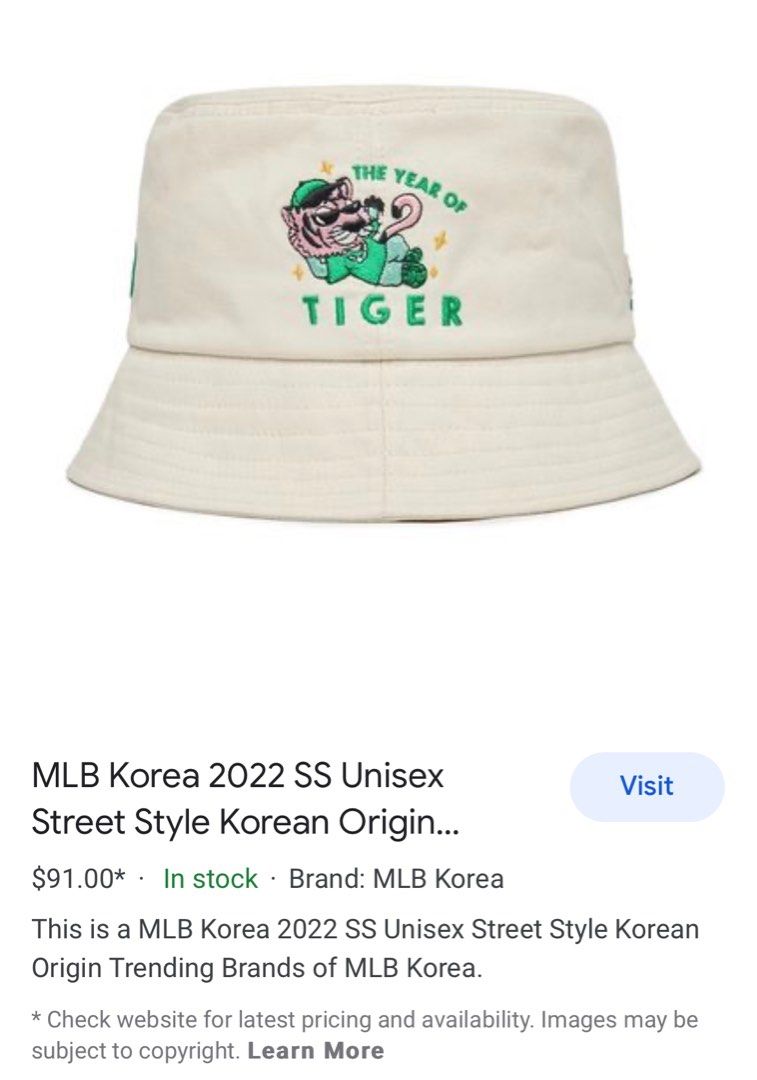 MLB Korea Unisex Bucket Hats Korean Origin Trending Brands