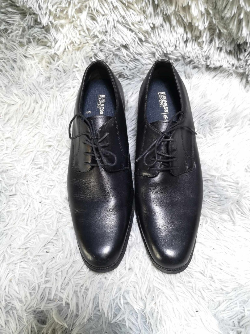 Moonstar Black Leather Shoes on Carousell
