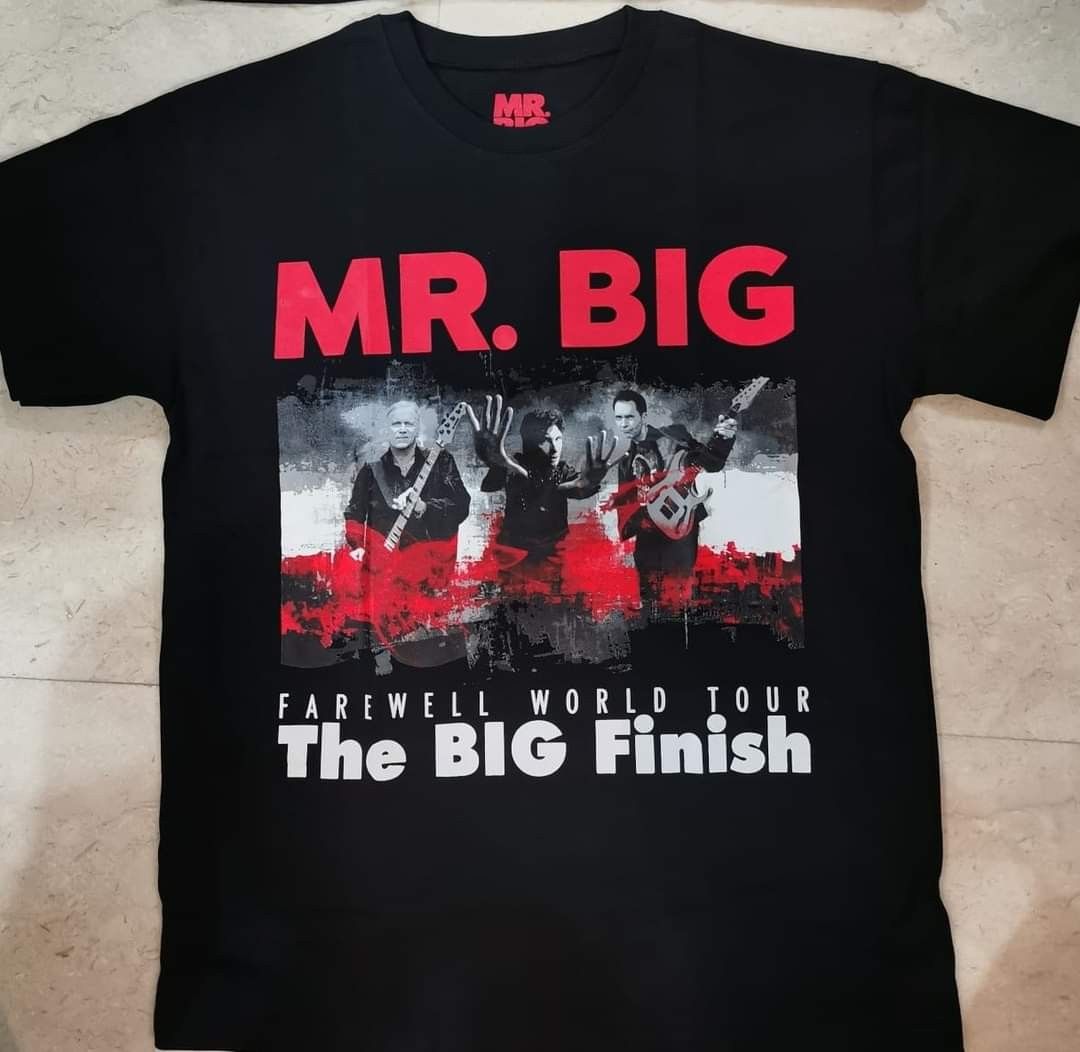 MR BIG FARAWELL KL TOUR 2023, Men's Fashion, Tops & Sets, Tshirts ...