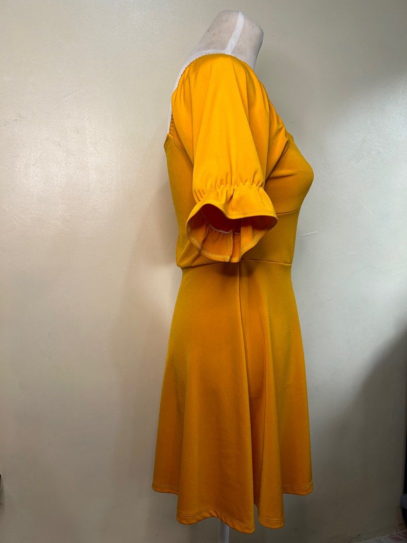 Mustard Color Summer Dress Like New on Carousell