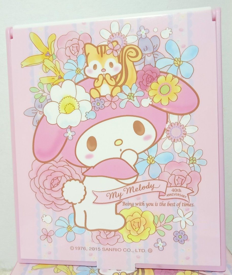 MY MELODY Mirror Foldable cover SANRIO 2015 (Category: Mirrors) located in Bulacan. Submitted by happydoggies.5d8607 (Listing ID 1248183317, Image 2). Description: 2015 Sanrio product UNUSED/Old stock Condition * with minimal dents on the box Single stock only Kindly chat the seller first to check its availability * You will receive the item in "as is" condition. Please manage your expectations.