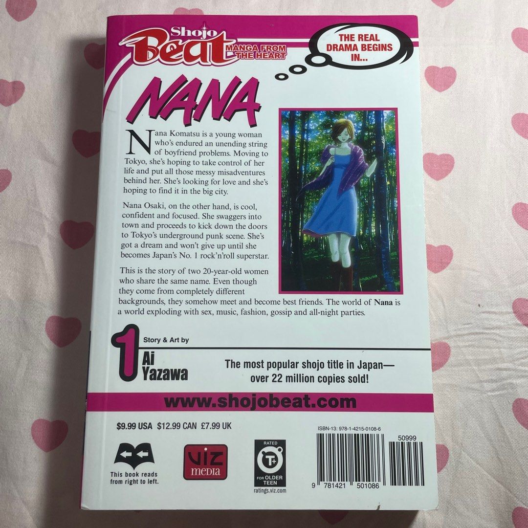 NANA vol. 1 (Category: Comics & Manga) located in Iloilo. Submitted by snrlvr_ (Listing ID 1248257815, Image 3). Description: kindly manage your expectations. 9/10 condi, medj may yellowing sa sides. .