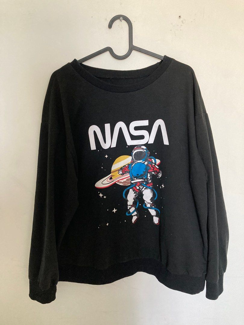 NASA plus size hoodie xl 2xl Women s Fashion Tops Longsleeves