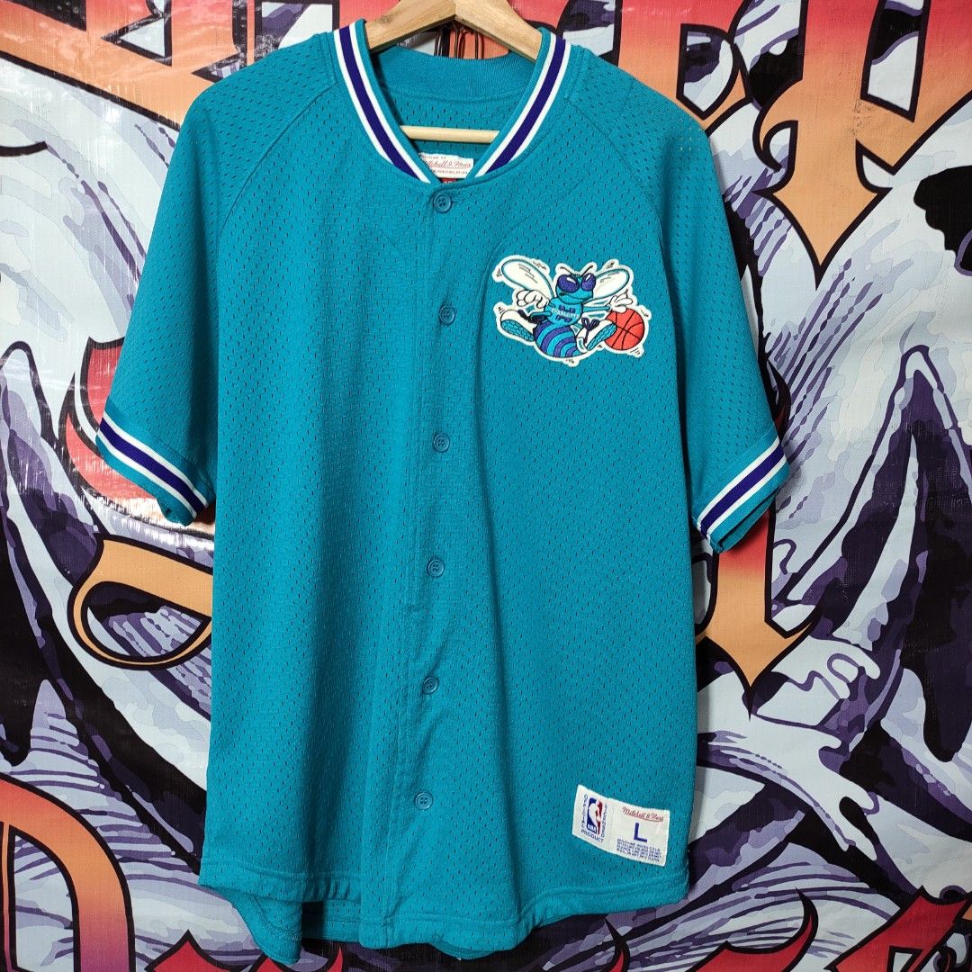 NBA Charlotte Hornets Baseball Jersey