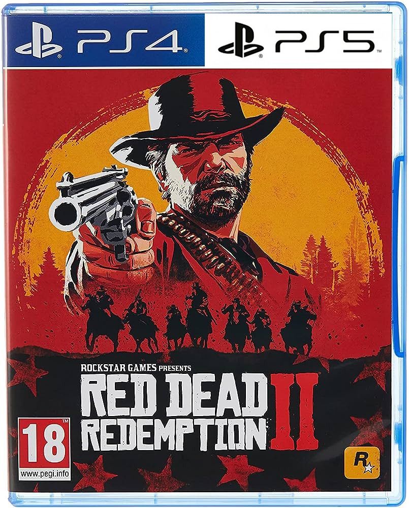 PROTECTIVE CASE｜RED DEAD REDEMPTION 2｜PS4 PS5 XBOX