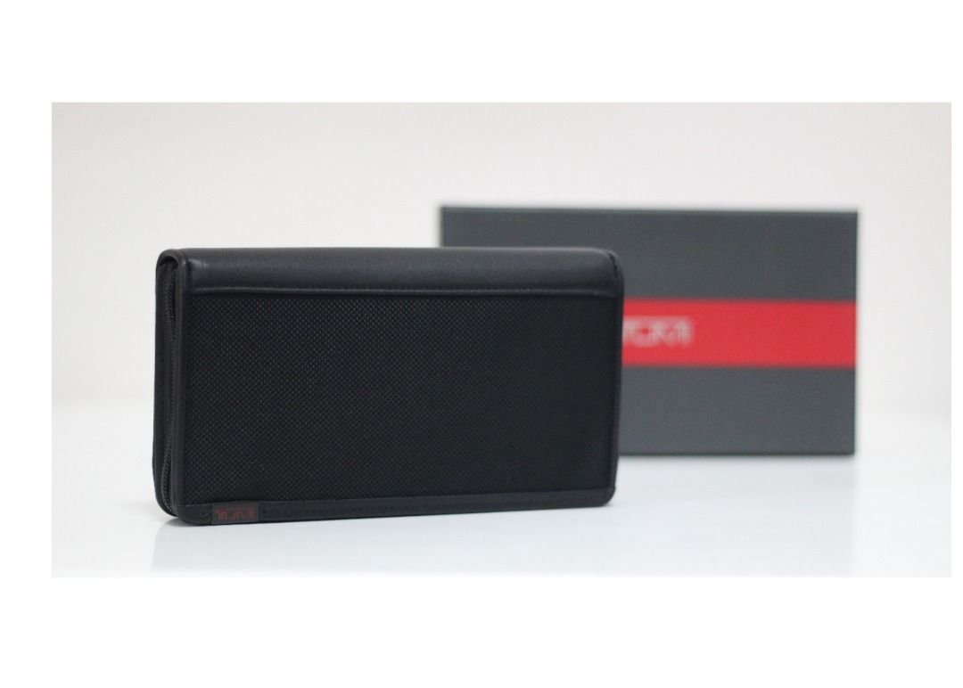 New Tumi 019277D Alpha SLG Zip Around Travel Wallet purse