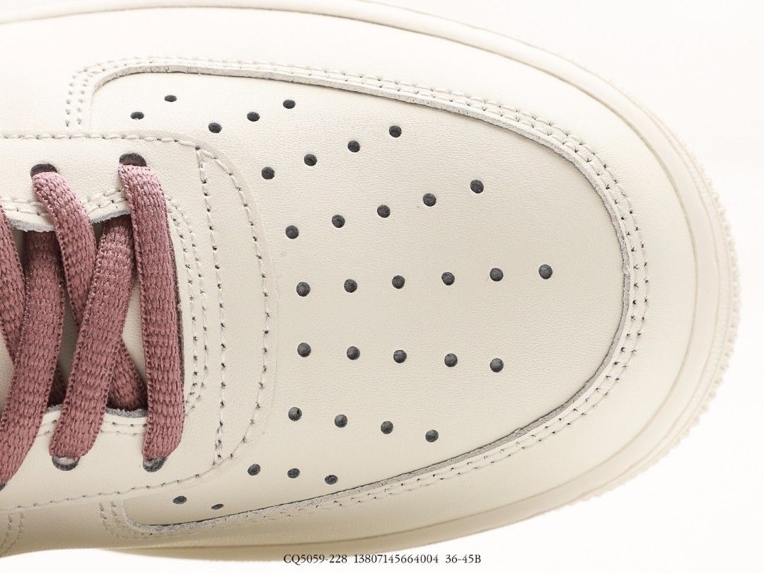 Nike air force hotsell 1 beige and pink