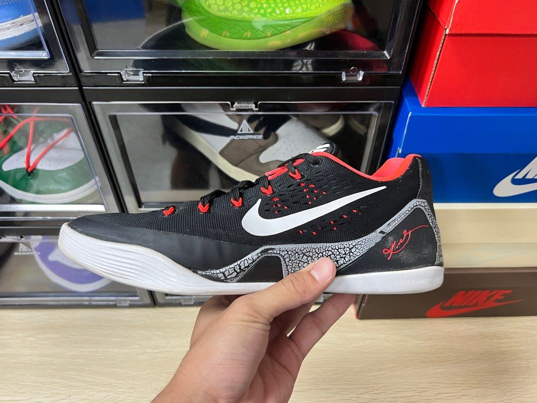 Kobe 9 crimson red hot sale