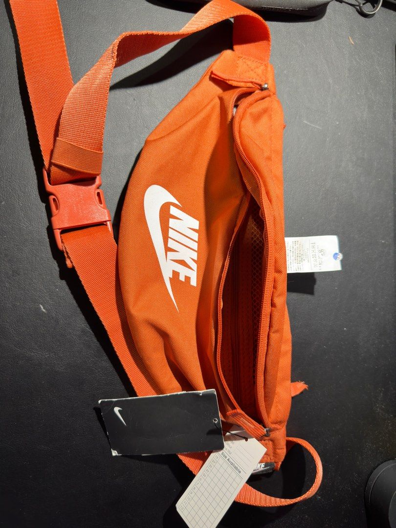 nike bum bag orange