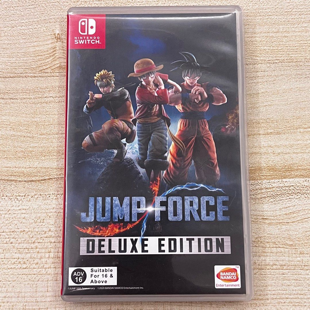Nintendo Switch Game Jump Force, Video Gaming, Video Games, Nintendo on  Carousell