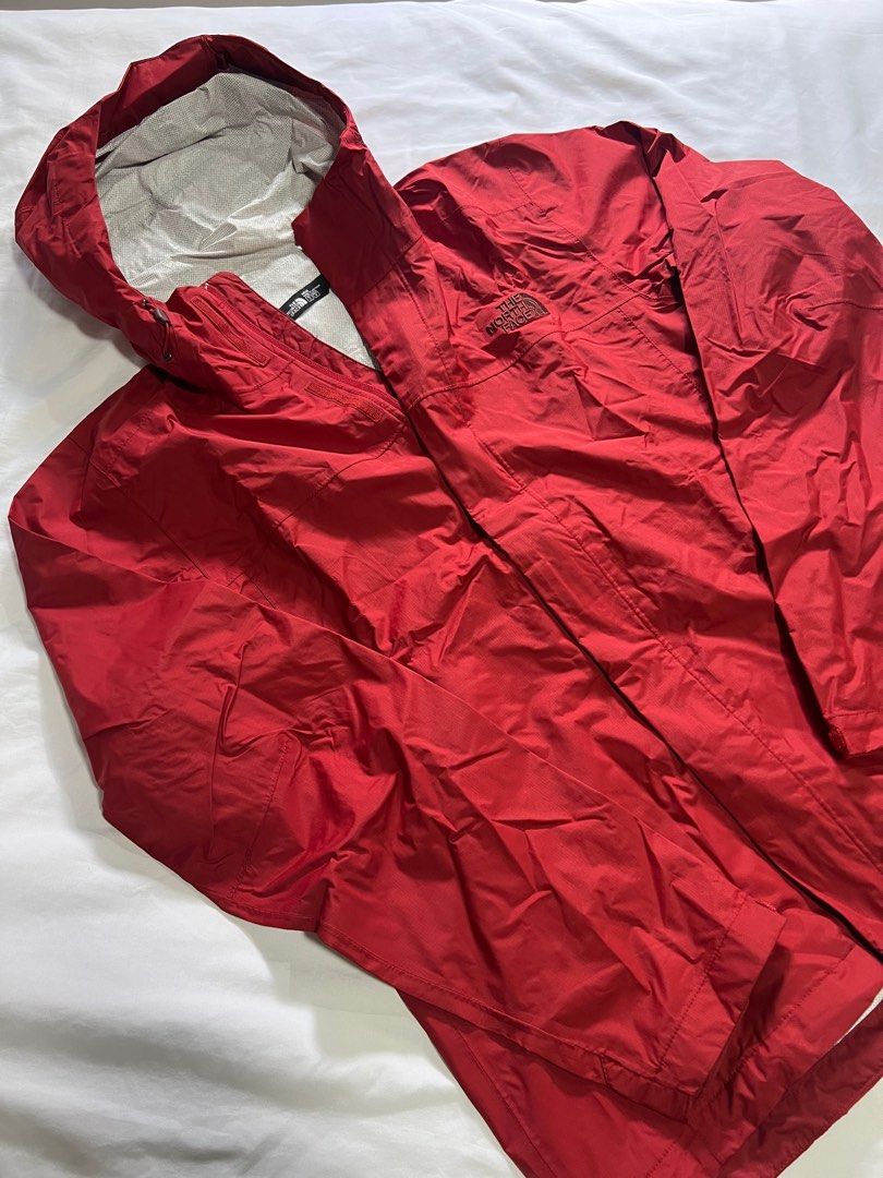 Red mens sales rain jacket
