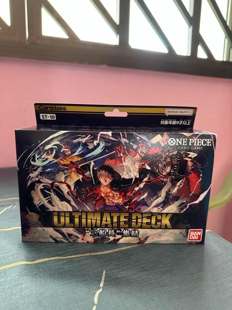 One Piece Card Game Ultimate Deck Three Captain ST10 (Jap) [BOX