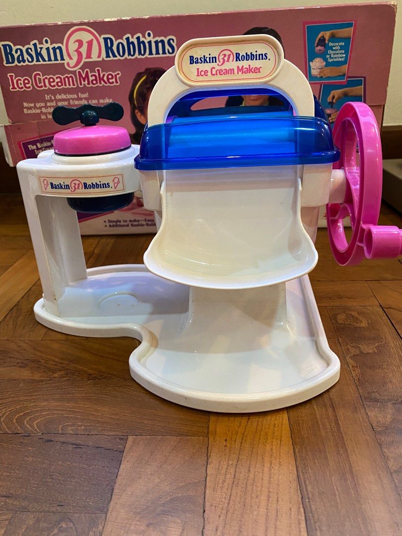 Baskin robbins ice outlet cream maker