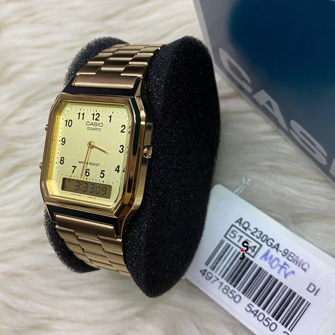 Casio Collection Herren-Armbanduhr Analog / Digital Quarz AQ-230GA