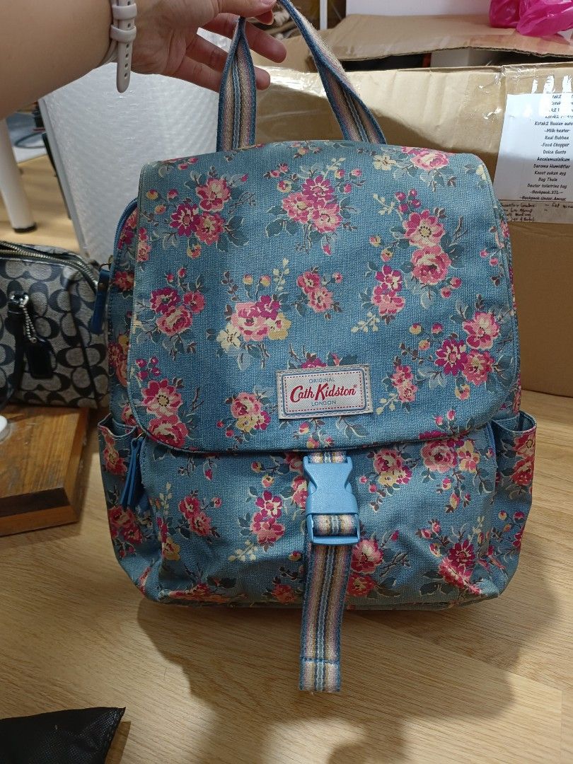 Original Cath Kidston London Backpack, Women's Fashion, Bags & Wallets
