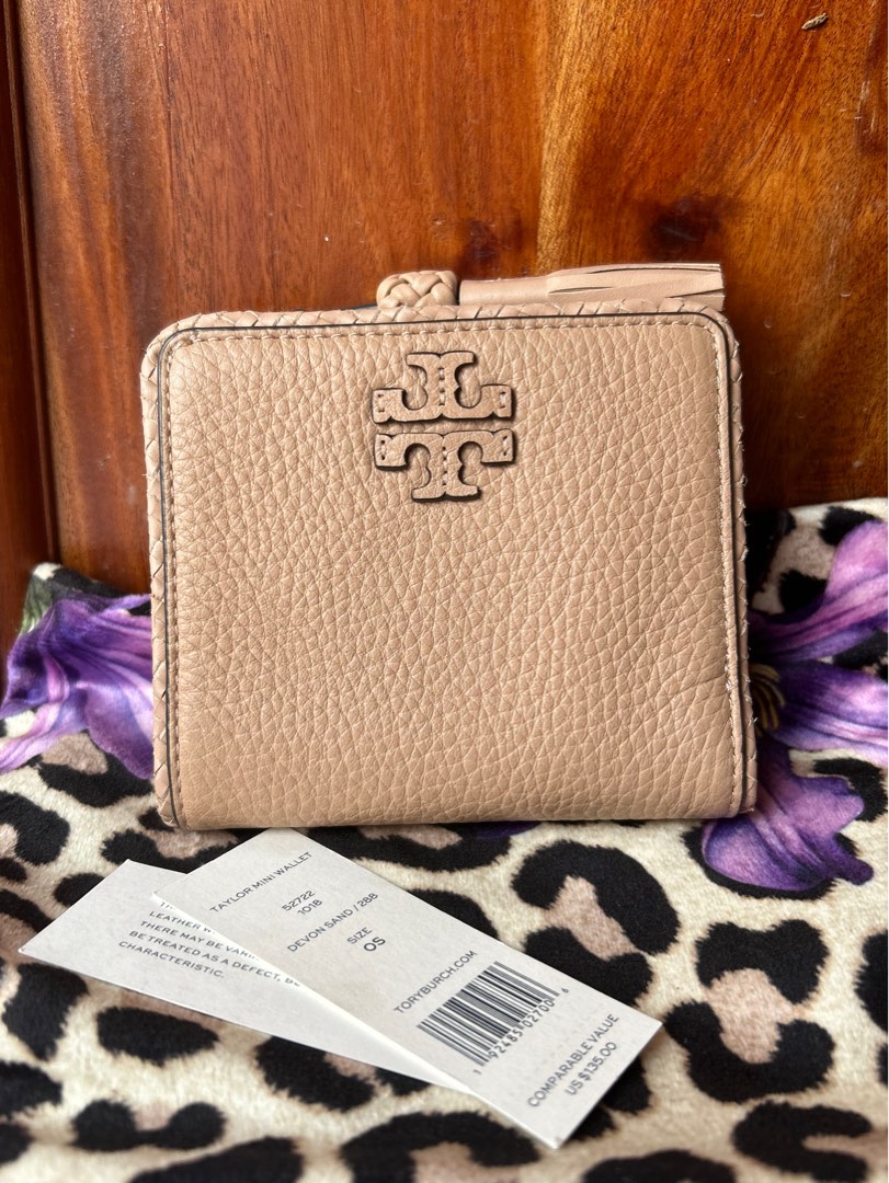 Tory burch taylor mini wallet store