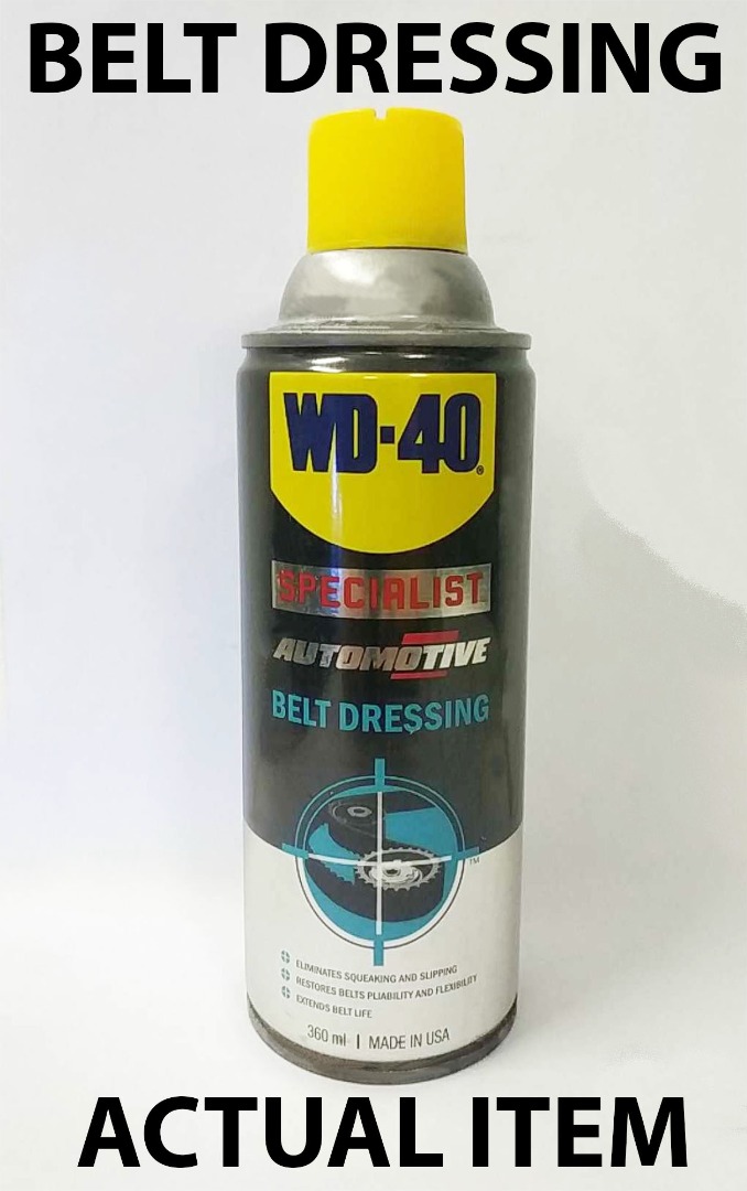 ORIGINAL WD40 BELT DRESSING AUTOMOTIVE SPECIALIST 360ML WD40