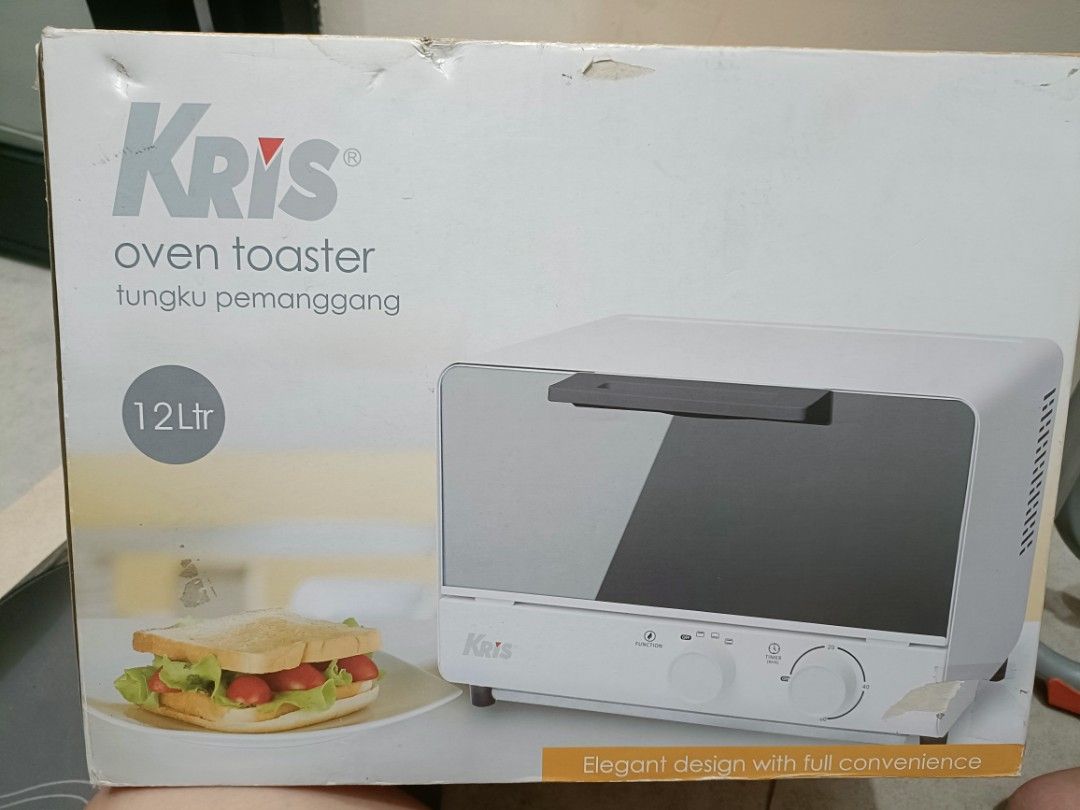 Oven toaster krisbow 12L, Kitchen & Appliances di Carousell