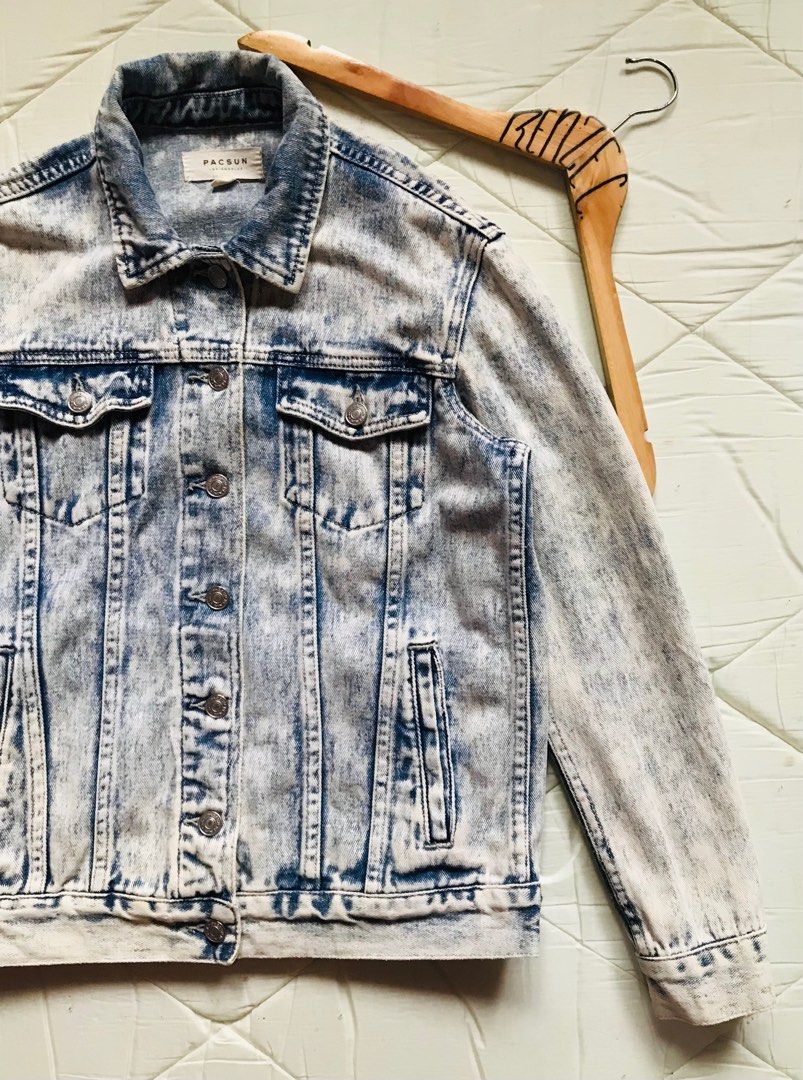 Pacsun Distressed Denim Jacket Authentic
