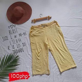 PANTS PAJAMA CARGO COTTON SIZE 34-35