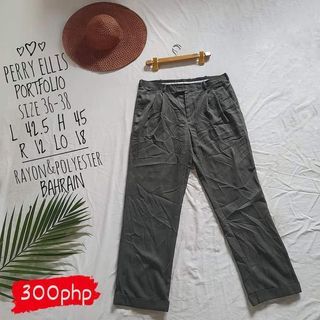 PANTS SLACKS OR TROUSERS SIZE 36-38 Perry Ellis Portfolio