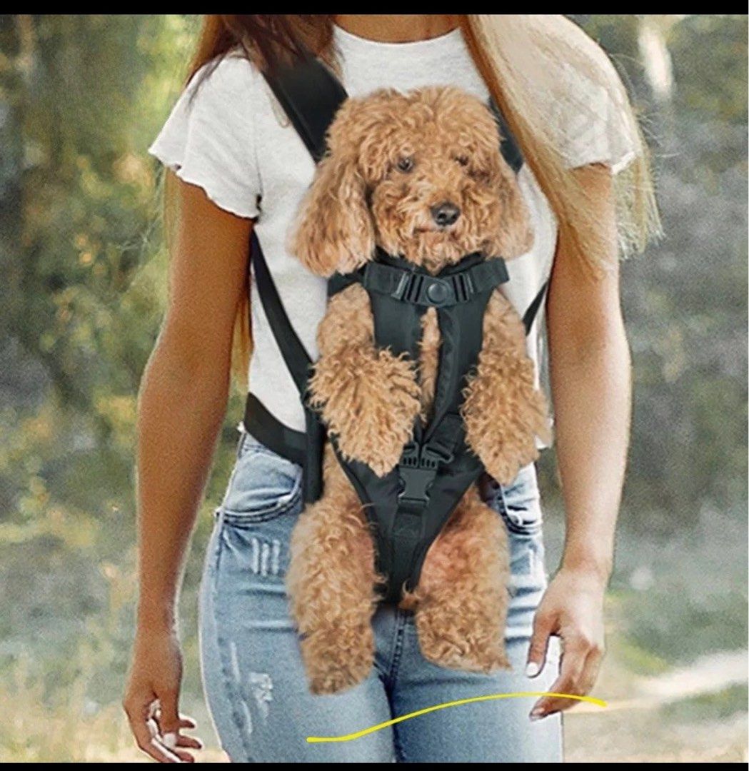 Army dog backpack top