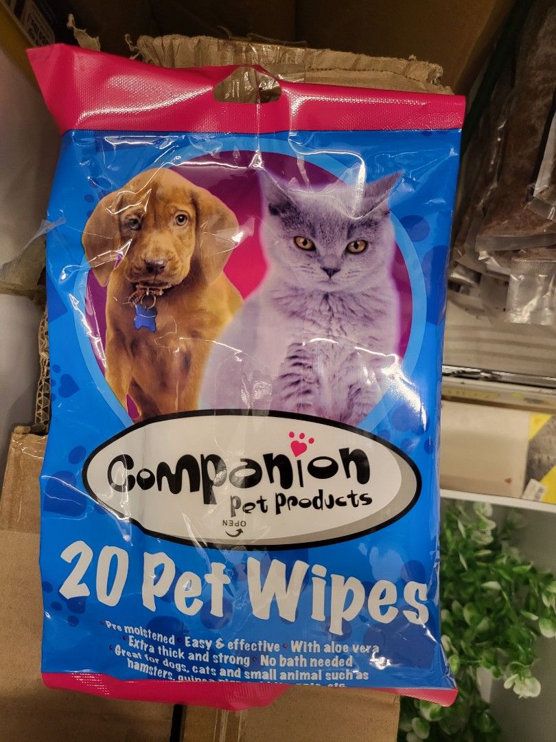 Pet wipes