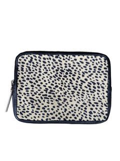 Phillip Lim calfskin stingray zip pouch