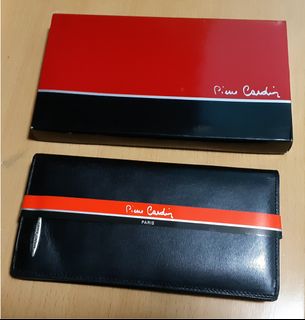 Pierre Cardin 全新 長銀包 黑色64194306753921110