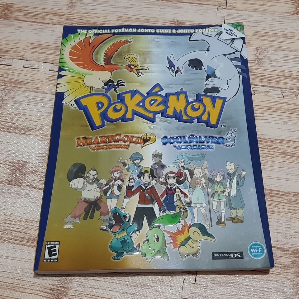 Pokemon - Guide Officiel Soul Silver/Heart Gold Johto, Video Gaming, Video  Games, Nintendo on Carousell