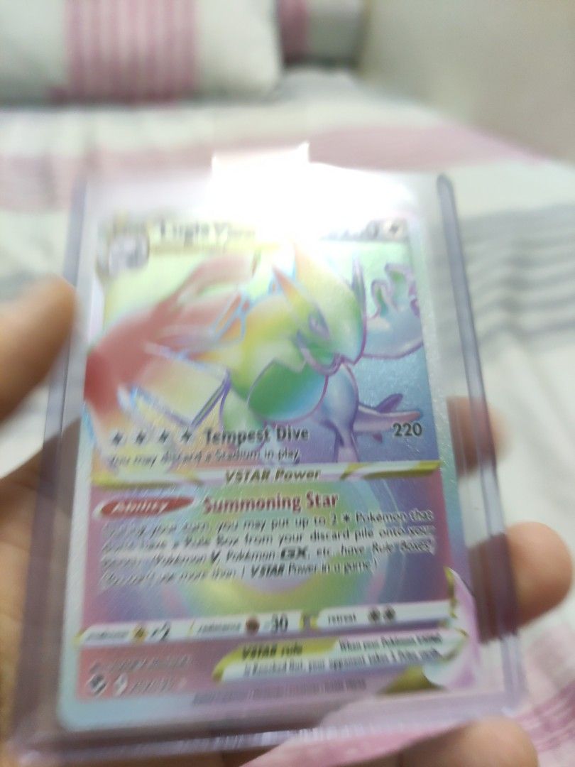 Lugia-VSTAR 202/195 in Portuguese Silver Tempest Pokémon TCG