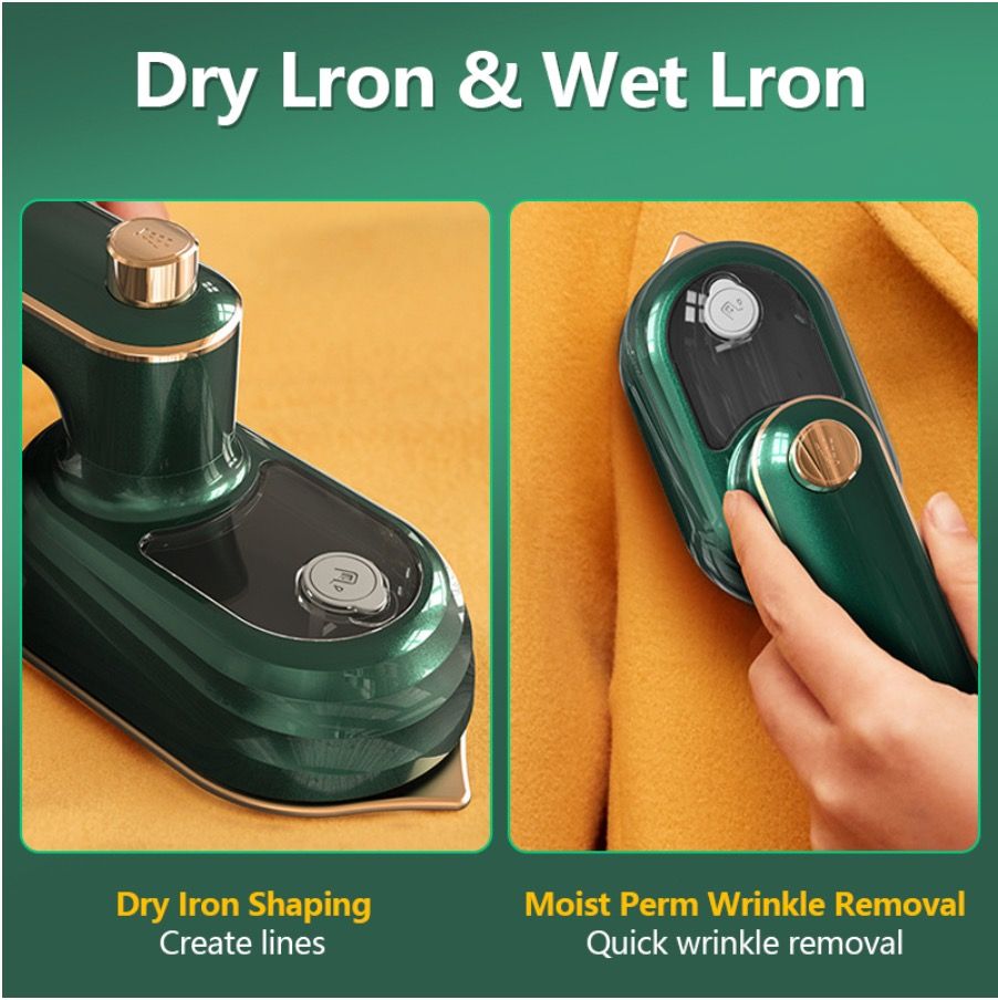 Portable Steam Iron Electric Mini Ironing Machine Handheld Hanging Iron