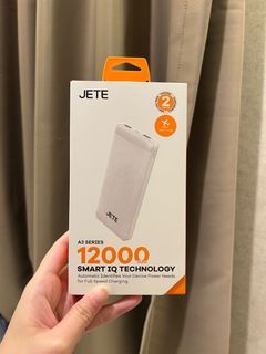 Powerbank Jete A3 12000 mAh Bonus Kabel Iphone