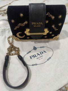 PRADA BANDOLIERA TESSUTO SAFFIANO, Luxury, Bags & Wallets on Carousell