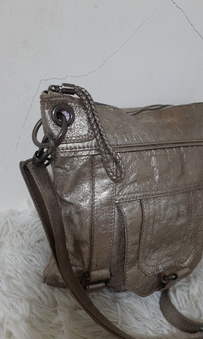 Preloved THE SAK Metallic Crossbody Bag Women s Fashion Bags