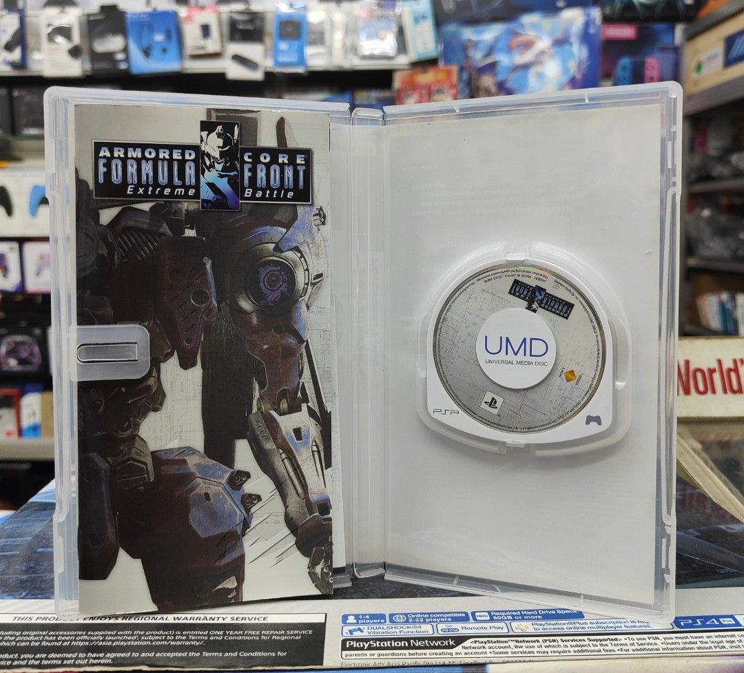 Jeu PSP Formula Front Armored Core - Version Japonaise Sans Notice - Bon État