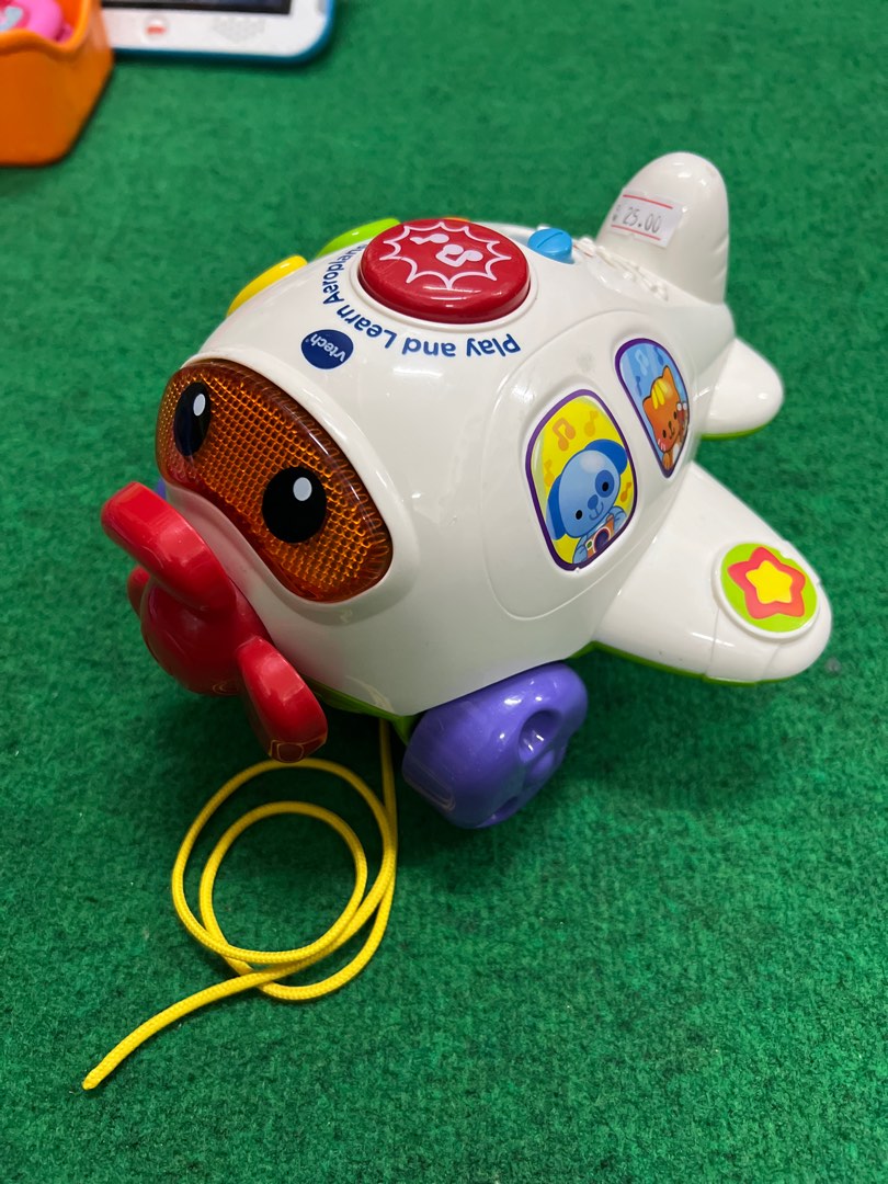 Vtech baby play shop and learn aeroplane