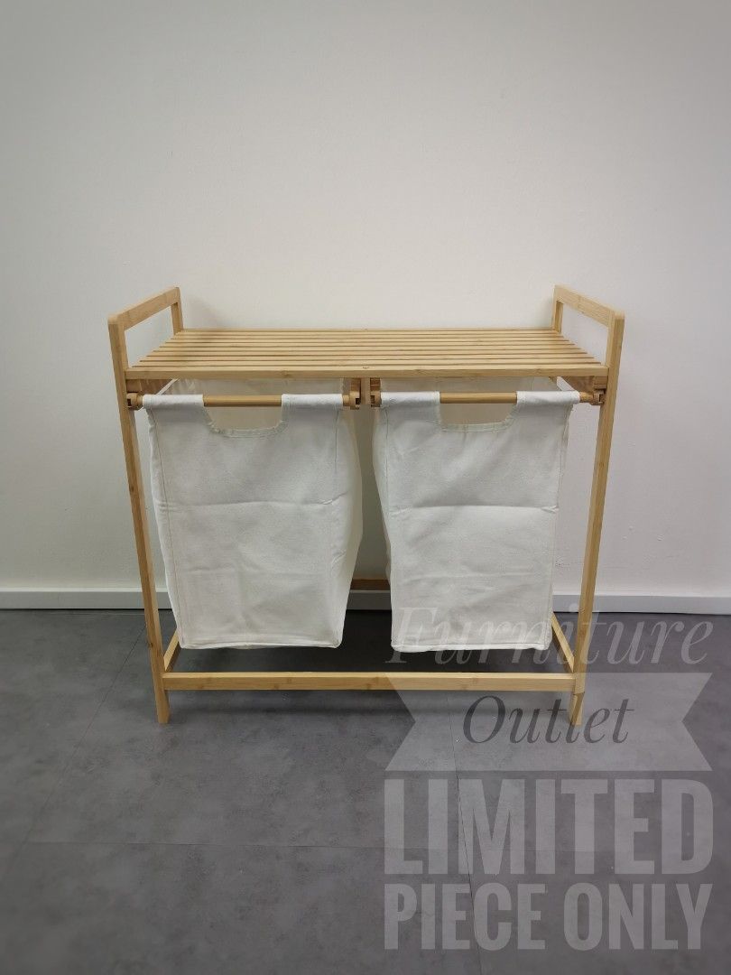 Pull-Out Basket Laundry Rack
