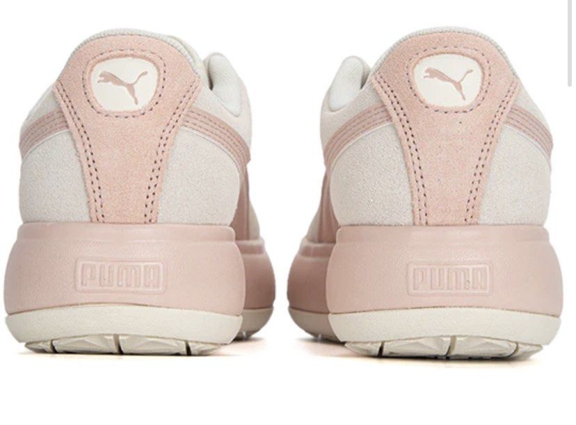 PUMA Suede Mayu Shoes Rose Quartz Pink White Women s Fashion